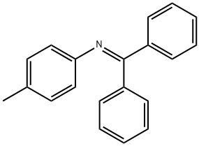 Benzenamine, N-(diphenylmethylene)-4-methyl- Structure