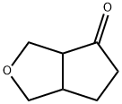 Hexahydro-cyclopenta[c]furan-4-one Structure