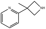 Pyridine, 2-(3-methyl-3-azetidinyl)- Structure