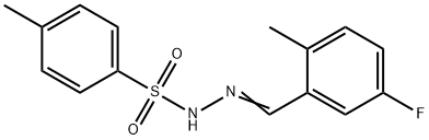 N'-(5-fluoro-2-methylbenzylidene)-4-methylbenzenesulfonohydrazide Structure