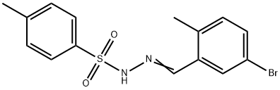 N'-(5-bromo-2-methylbenzylidene)-4-methylbenzenesulfonohydrazide Structure