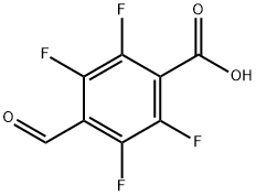 Benzoic acid, 2,3,5,6-tetrafluoro-4-formyl- Structure