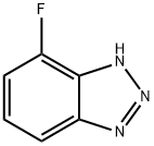 1H-Benzotriazole, 7-fluoro- Structure