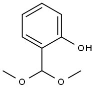 Phenol, 2-(dimethoxymethyl)- 구조식 이미지