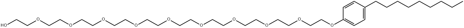 4-n-Nonylphenol decaethoxylate 구조식 이미지