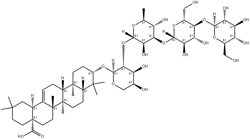 AneMoside E-2 구조식 이미지