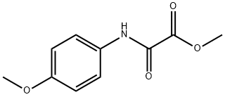 Acetic acid, 2-[(4-methoxyphenyl)amino]-2-oxo-, methyl ester Structure