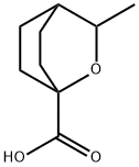 2-Oxabicyclo[2.2.2]octane-1-carboxylic acid, 3-methyl- 구조식 이미지