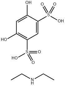 Calcium Dobesilate Impurity 15 Bis-diethylamine Salt 구조식 이미지