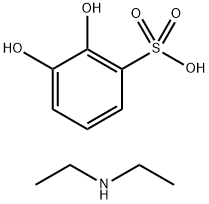 Calcium Dobesilate Impurity 14 Diethylamine Salt 구조식 이미지