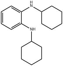 1,2-Benzenediamine, N1,N2-dicyclohexyl- 구조식 이미지