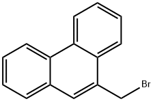 Phenanthrene, 9-(bromomethyl)- Structure