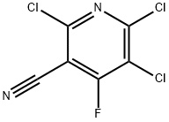 3-Pyridinecarbonitrile, 2,5,6-trichloro-4-fluoro- 구조식 이미지