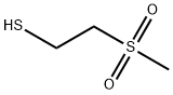 2-methanesulfonylethane-1-thiol 구조식 이미지