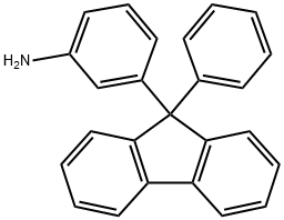 3-(9-phenyl-9H-fluoren-9-yl)aniline 구조식 이미지