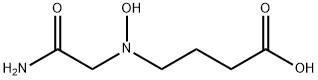 4-((2-amino-2-oxoethyl)(hydroxy)amino)butanoic acid 구조식 이미지