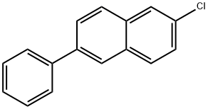 Naphthalene, 2-chloro-6-phenyl- Structure