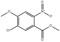 Benzoic acid, 5-chloro-4-methoxy-2-nitro-, methyl ester Structure