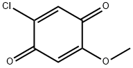 2,5-Cyclohexadiene-1,4-dione, 2-chloro-5-methoxy- 구조식 이미지