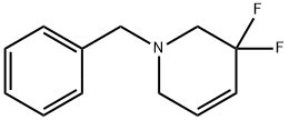 1-benzyl-3,3-difluoro-1,2,3,6-tetrahydropyridine Structure