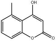 2H-1-Benzopyran-2-one, 4-hydroxy-5-methyl- Structure