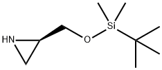 Aziridine, 2-[[[(1,1-dimethylethyl)dimethylsilyl]oxy]methyl]-, (2R)- Structure