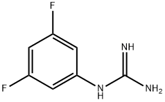 Guanidine, N-(3,5-difluorophenyl)- Structure