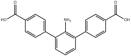 2'-amino-[1,1':3',1''-terphenyl]-4,4''-dicarboxylic acid Structure