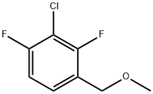 2-Chloro-1,3-difluoro-4-
(methoxymethyl)benzene Structure