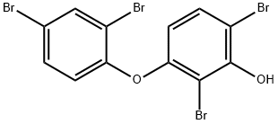 Phenol, 2,6-dibromo-3-(2,4-dibromophenoxy)- 구조식 이미지