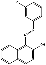 2-Naphthalenol, 1-[2-(3-bromophenyl)diazenyl]- Structure