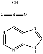 9H-Purine-6-sulfonic acid Structure