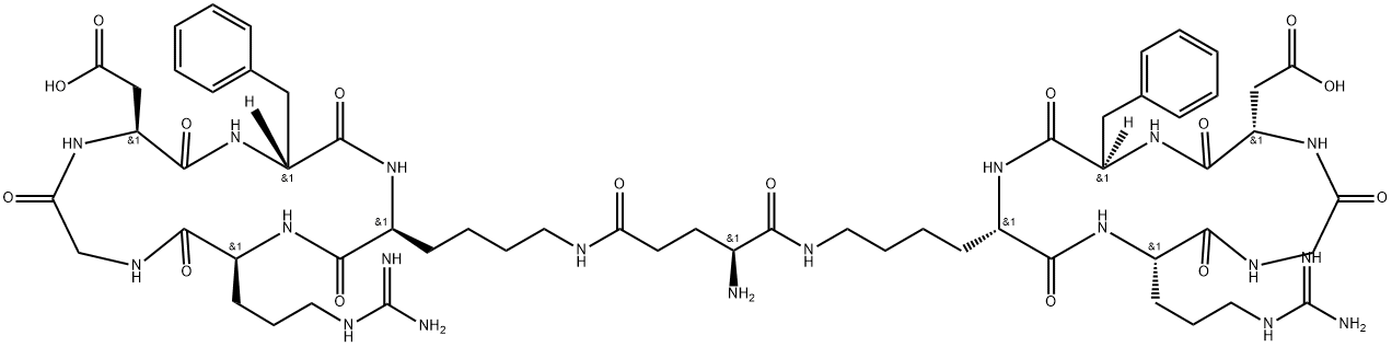 E[c(RGDfK)]c(RGDfK) Structure