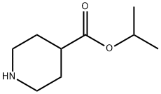 4-Piperidinecarboxylic acid, 1-methylethyl ester 구조식 이미지