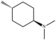 Cyclohexanamine, N,N,4-trimethyl-, trans- Structure