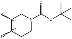 cis-4-Iodo-3-methyl-piperidine-1-carboxylic acid tert-butyl ester Structure