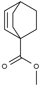 Bicyclo[2.2.2]oct-2-ene-1-carboxylic acid, methyl ester 구조식 이미지