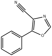 5-phenyl-1,3-oxazole-4-carbonitrile 구조식 이미지