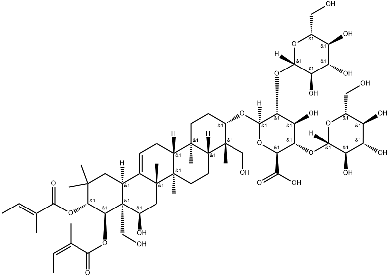 Aesculioside D 구조식 이미지