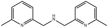 bis[(6-Methylpyridin-2-yl)methyl]amine Structure