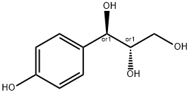 erythro-1-(4-Hydroxyphenyl)propane-1,2,3-triol 구조식 이미지