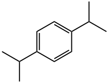 Benzene,1,4-bis(1-methylethyl)-,homopolymer 
 Structure