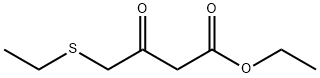 Butanoic acid, 4-(ethylthio)-3-oxo-, ethyl ester 구조식 이미지