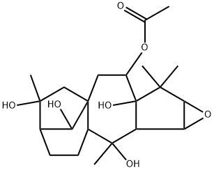 26116-89-2 (14R)-2β,3β-Epoxygrayanotoxane-5,6β,10,14,16-pentol 6-acetate