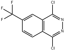 Phthalazine, 1,4-dichloro-6-(trifluoromethyl)- 구조식 이미지