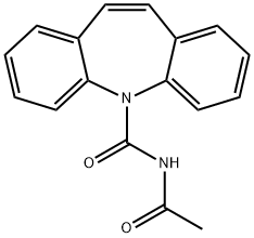 N-Acetyl Carbamazepine 구조식 이미지