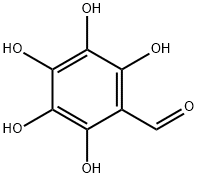 Benzaldehyde, 2,3,4,5,6-pentahydroxy- Structure