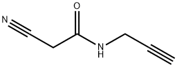 2-cyano-N-(prop-2-yn-1-yl)acetamide Structure