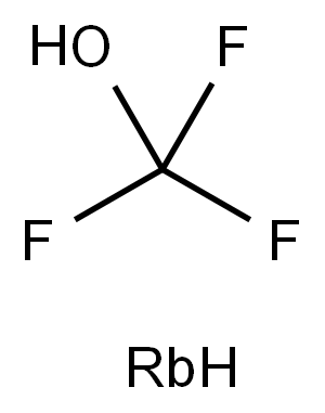 Methanol, trifluoro-, rubidium salt (9CI) Structure