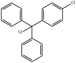 4-Chlorophenyl-diphenylmethyl Chloride Structure